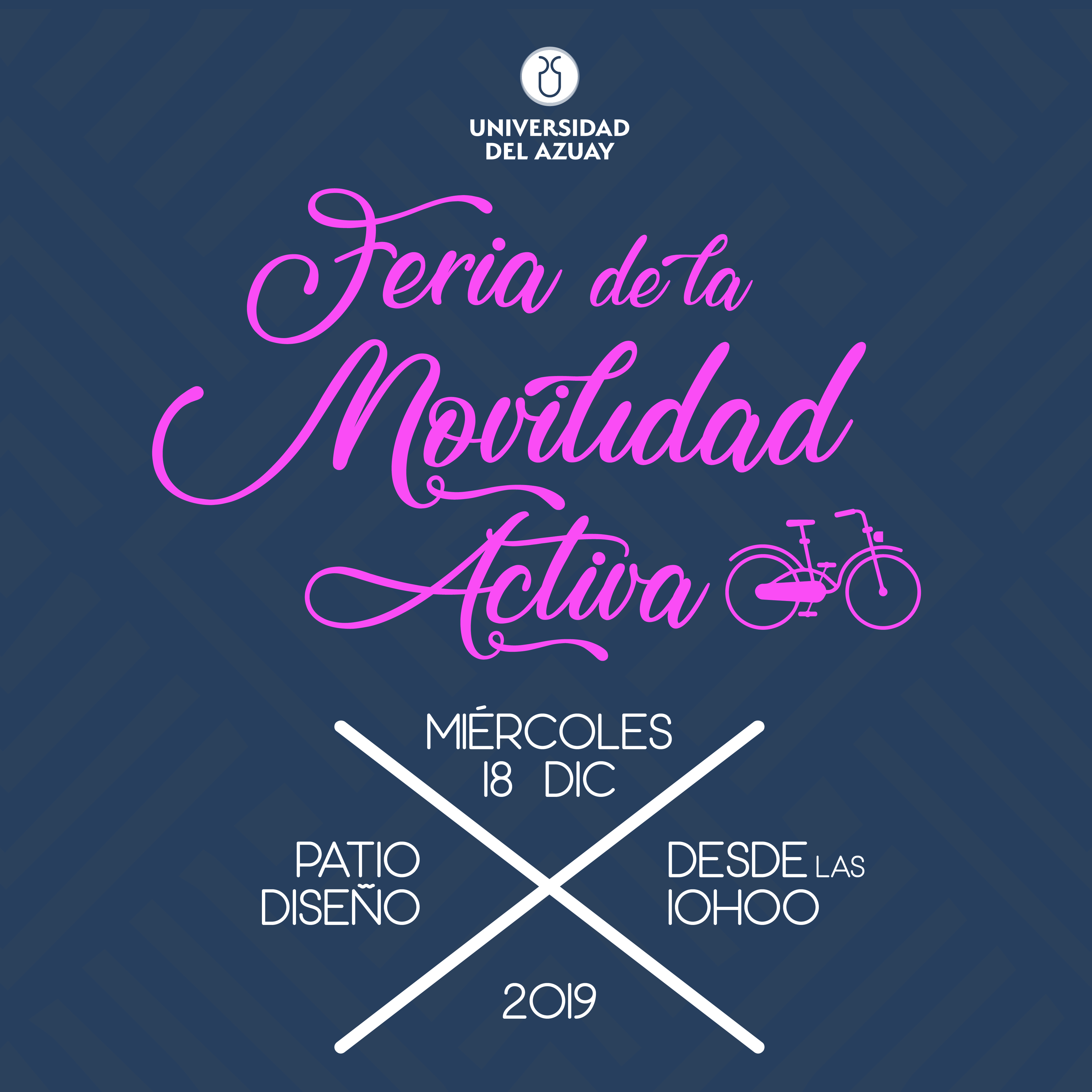 Este miércoles 18 de diciembre FERIA DE LA MOVILIDAD ACTIVA 2019